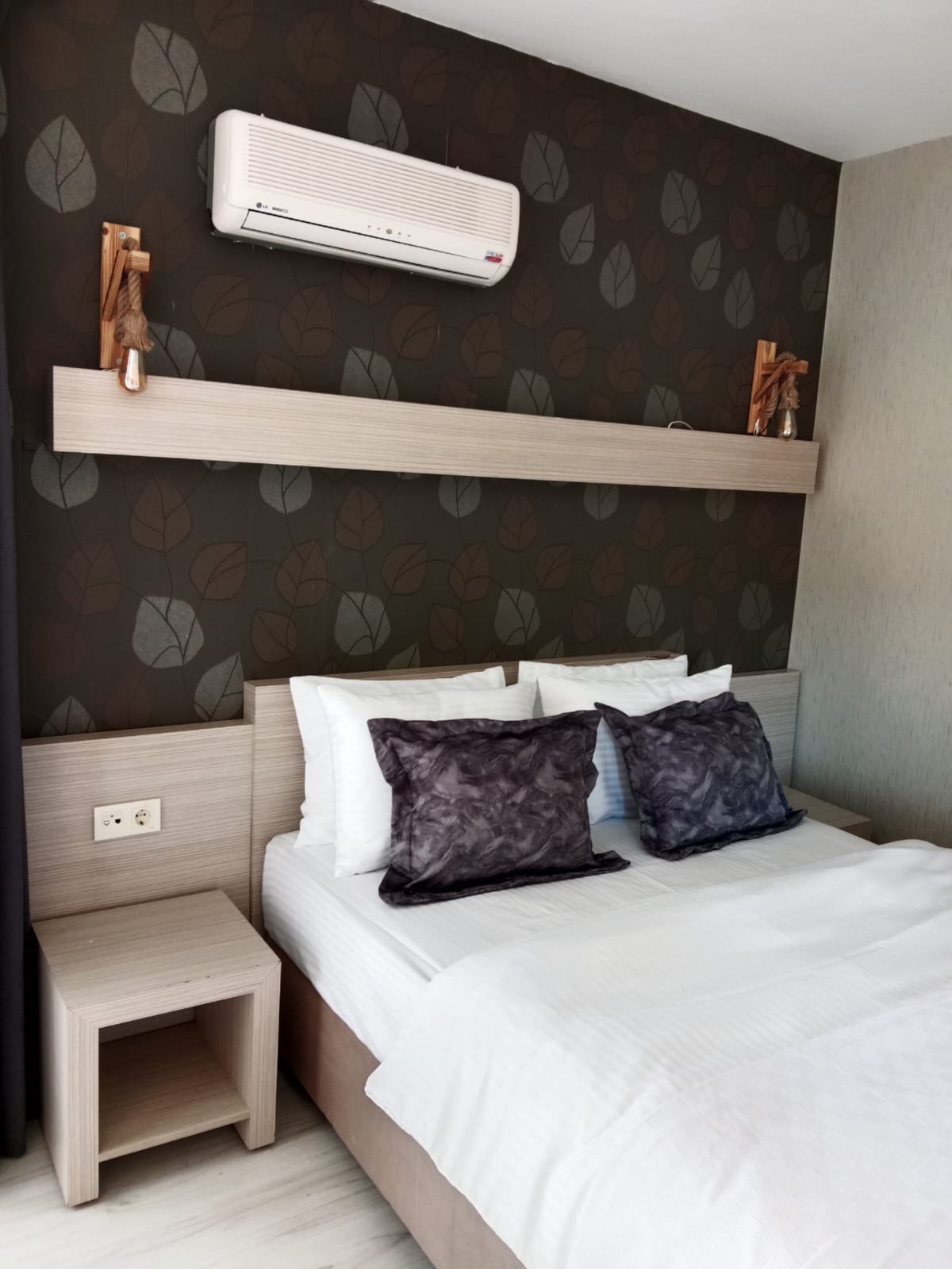 Şık otel odası detayları